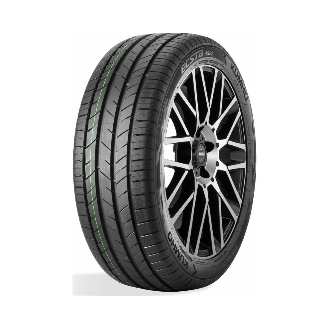 225/55  R17  Kumho Ecsta HS52 ZR 101W XL Вид 0